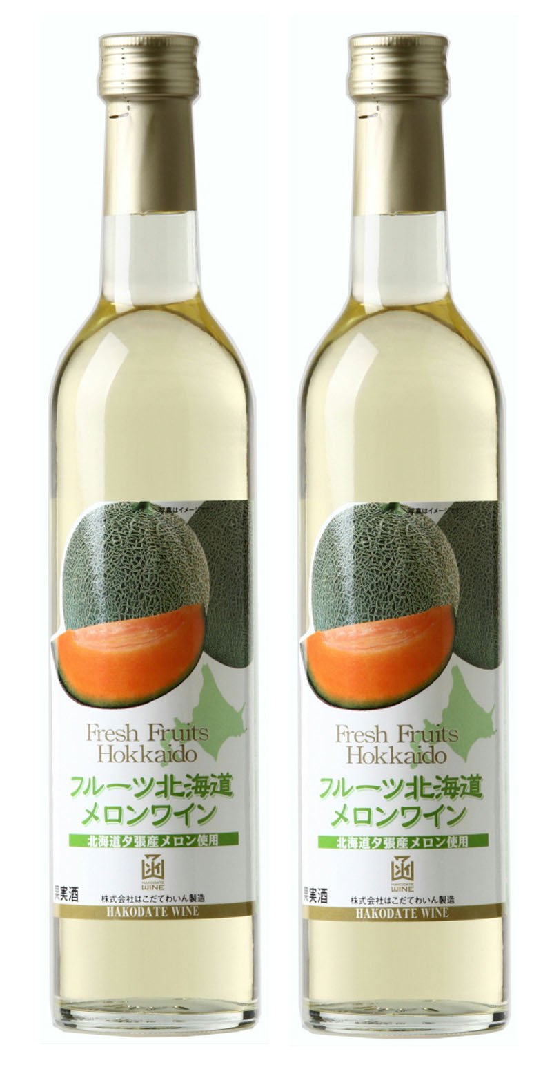 Amazon.co.jp: Hakodate Wain Fruit Hokkaido Melon Wine [NV White